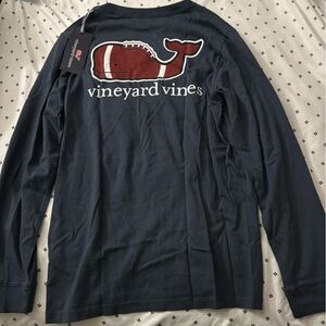 Vineyard Vines Blue Blazer Long Sleeve Tee